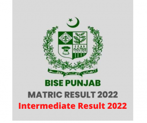 Matric and Intermediate Result 2022 - All Punjab Boards